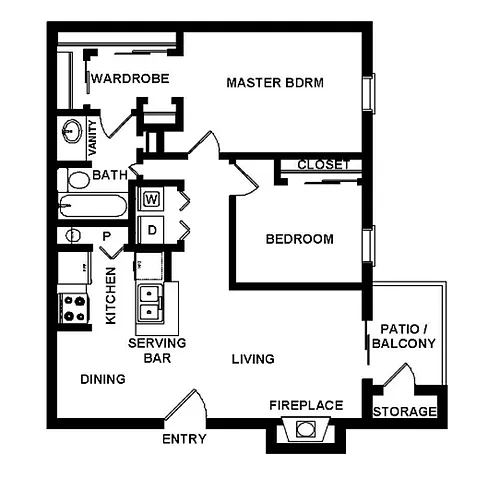 Floor plan B1