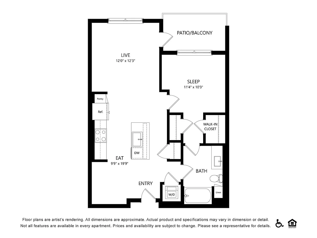 Floor plan A1