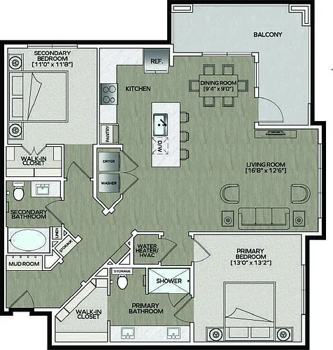 Floor plan Noir
