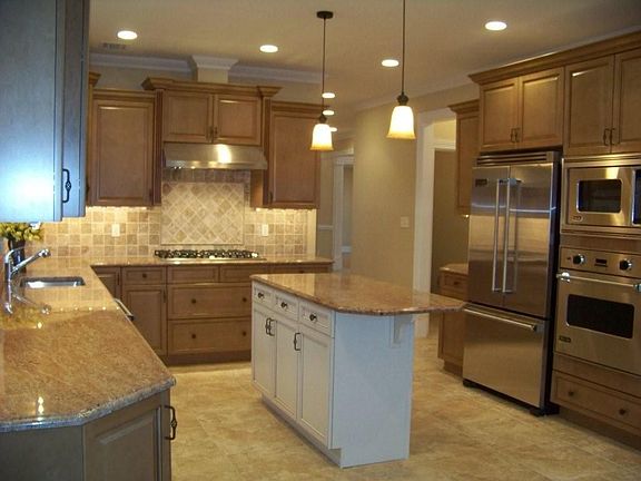 Viking SS appliances, Granite Counters w/ Center Island