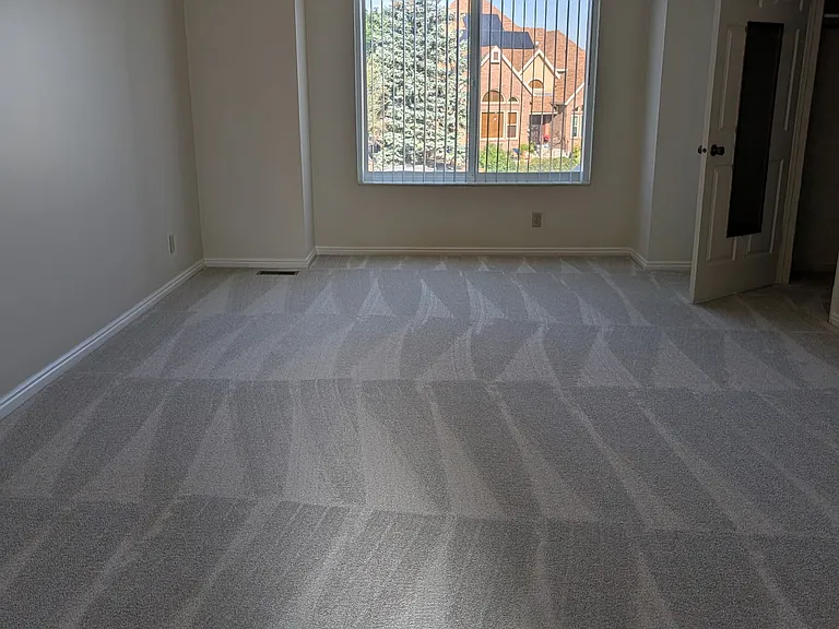 Master bedroom, new carpet