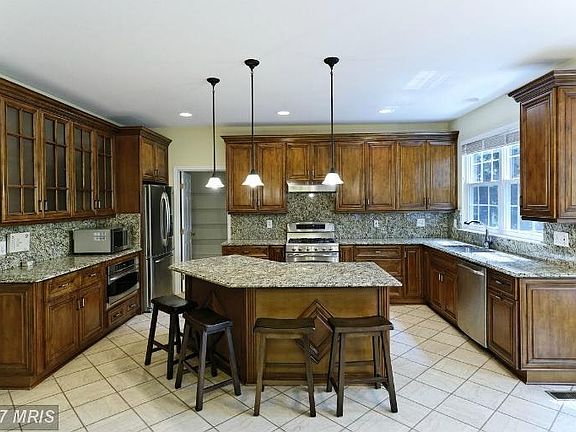 Bright kitchen with room for entertaining