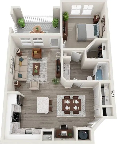 Floor plan A1
