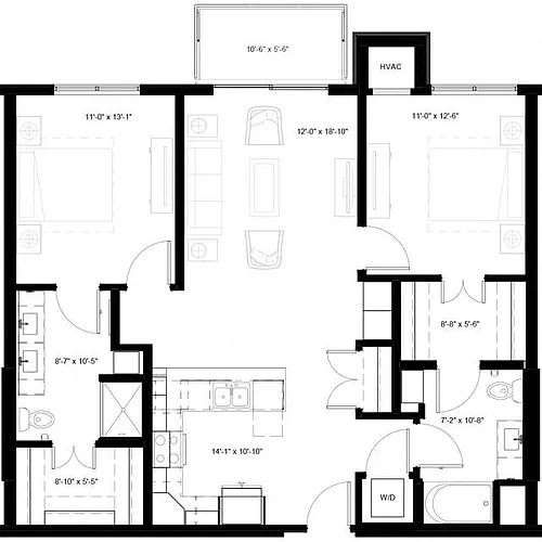 Floor plan Maple