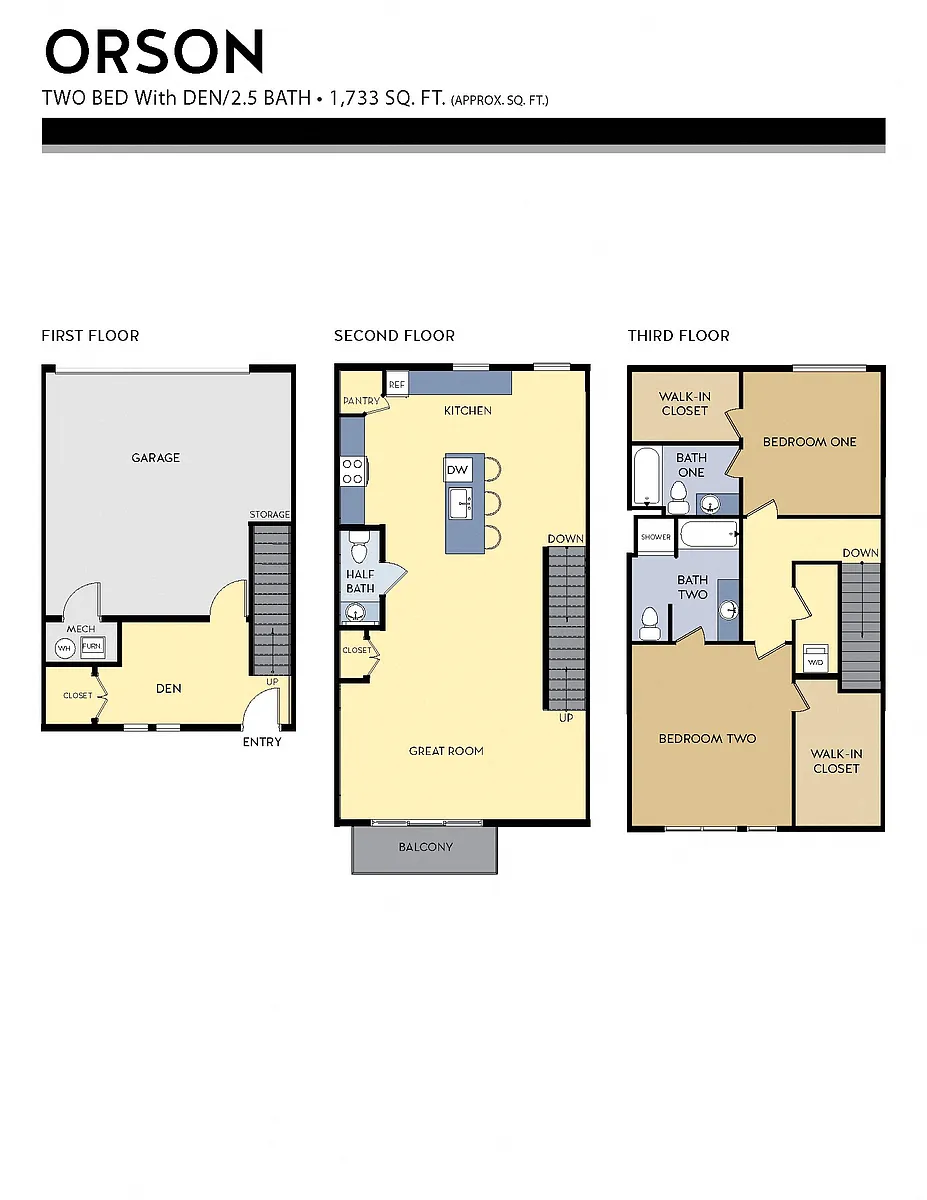Floor plan Orson