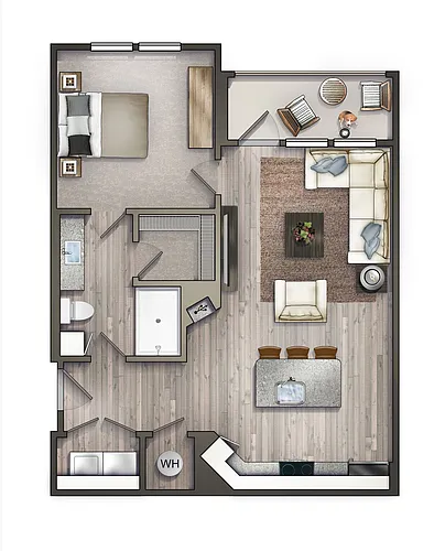 Floor plan Lazelle