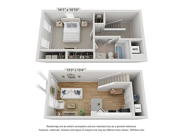 Floor plan Bentley I Town