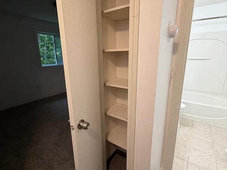 Upstairs Storage Space