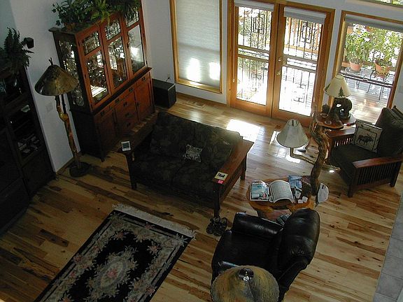 solid Homerwood Hickory Floor