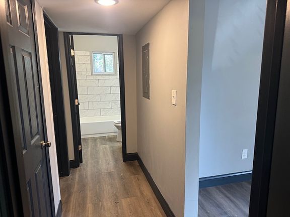 Hall toward the bedrooms and bathroom.