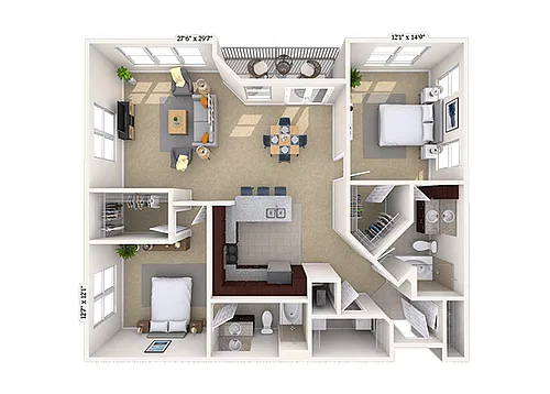 Floor plan Collier