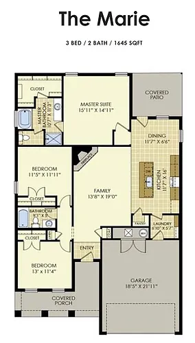 Floor plan The Marie