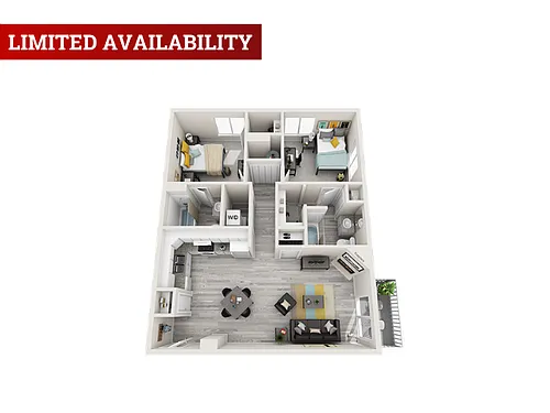 Floor plan Paxton B - Station