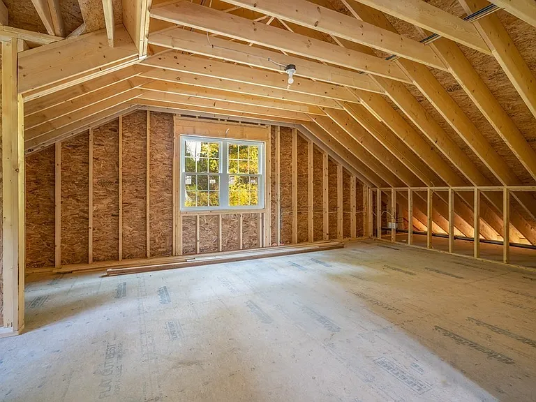 Extra room above garage