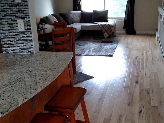 Family room, views of ponds