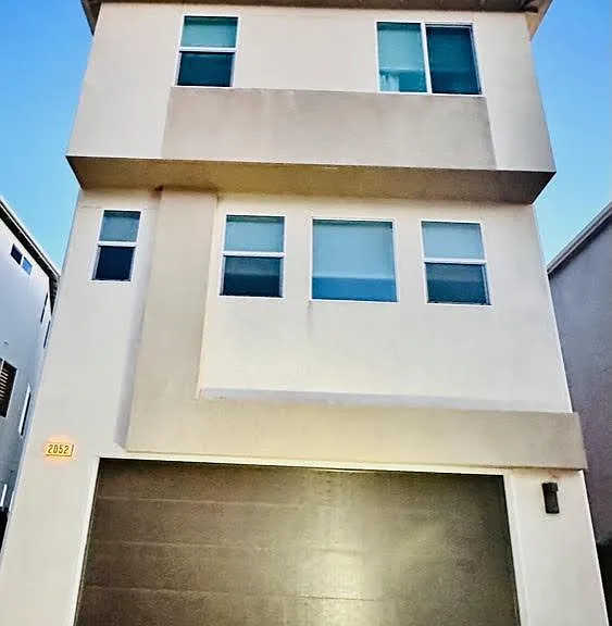 backside of the house