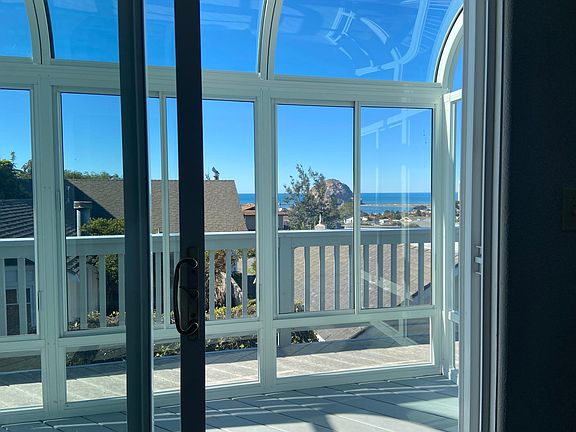 Solarium off the living / dining room