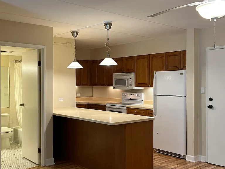 tons of storage in kitchen bedroom and closet