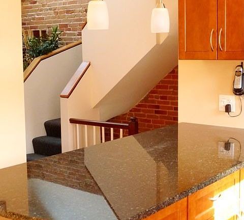 Renovated kitchen with new appliances & granite countertops