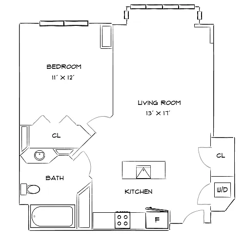 Floor plan Design 1A