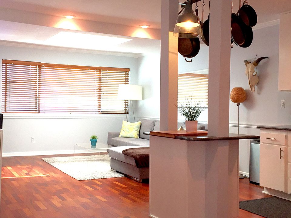 View into living room