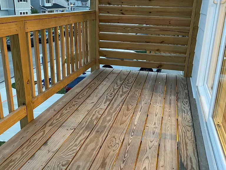 Patio deck