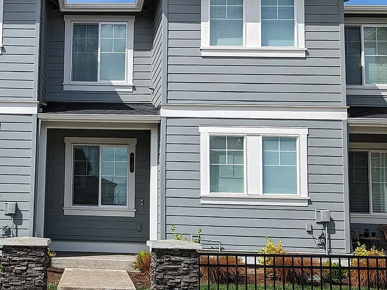 Front entry and covered porch