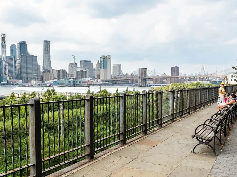 A half mile away from the Brooklyn Heights Promenade.