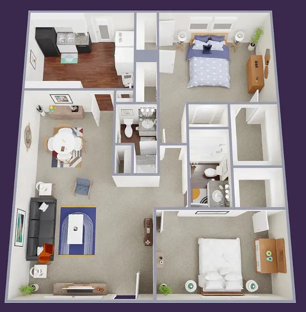 Floor plan B8