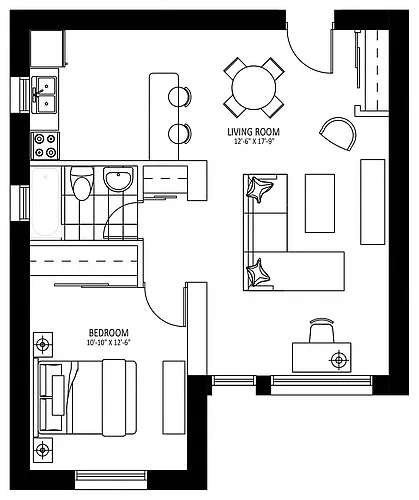 Floor plan 3 East 37th - Plan D
