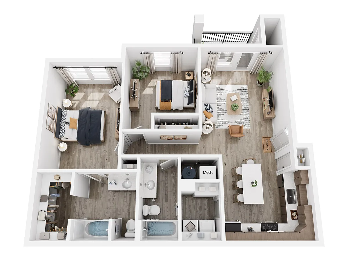 Floor plan Everet