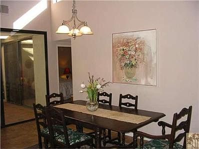 Dining area.