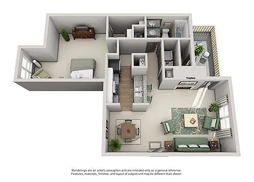 Floor plan 1D Renovation 3