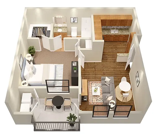 Floor plan A1