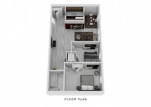 Floor plan 2 Bedroom