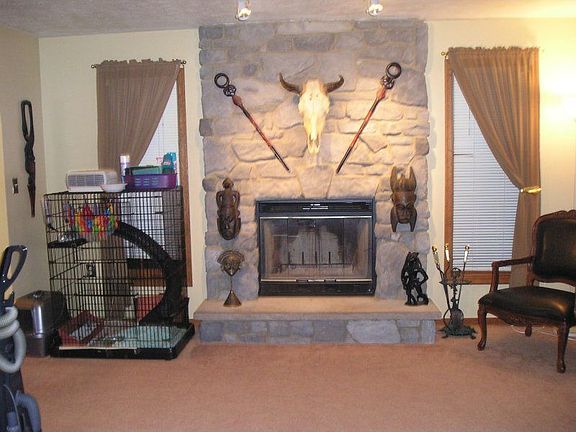 Living room Fire Place