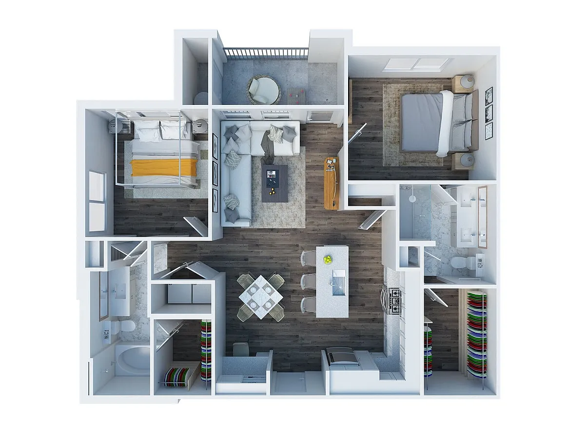 Floor plan B2