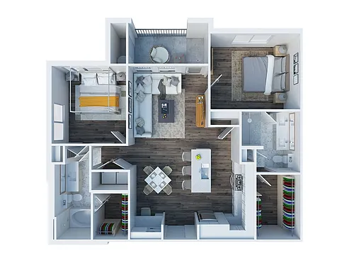 Floor plan B2