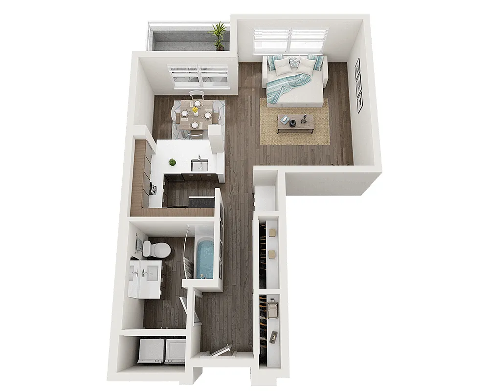 Floor plan E1L