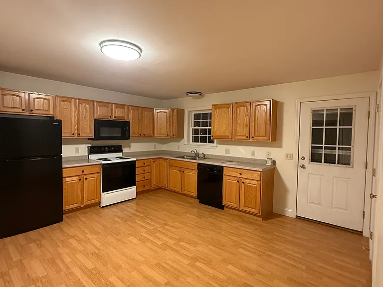 Kitchen & the door leading to your back deck