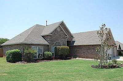 Outside after landscaping