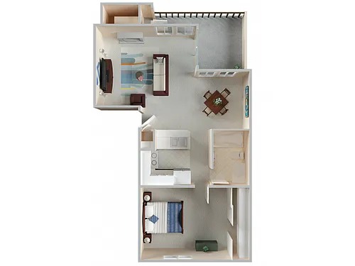 Floor plan Wave Retreat