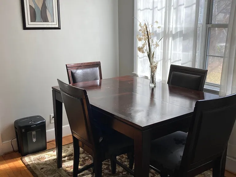 dining room again (not pictured antique upright piano)