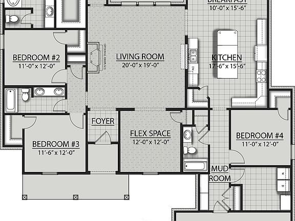 Rossi IV I - Floor Plan - DSLD Homes