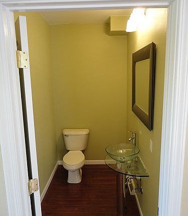 1/2 bath on main floor