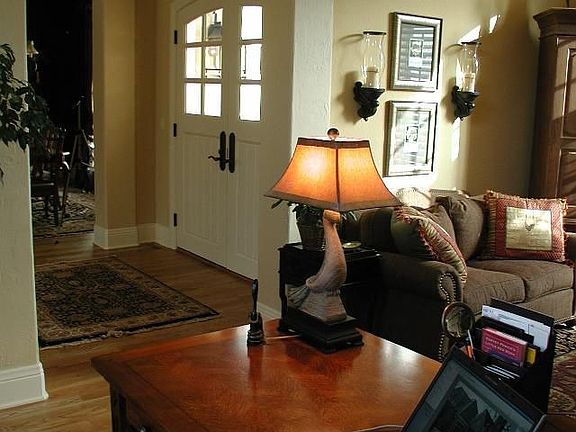 Front Door from Study