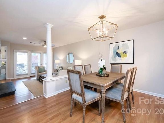 Open Living concept with Dining and Living Room