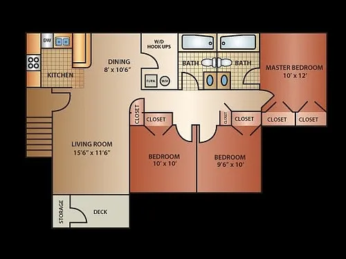 Floor plan The Sapphire