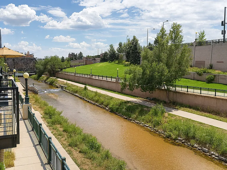 River View from Balcony