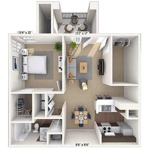 Floor plan A1